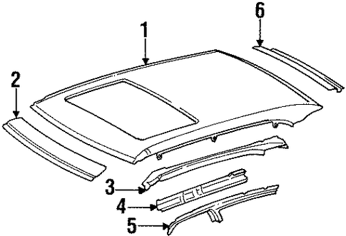 300SD ROOF & COMPONENTS