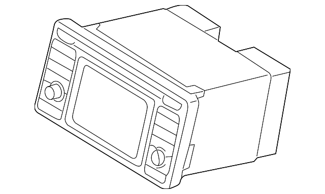 4B0-919-887-BX Деталь DISPLAY UNIT