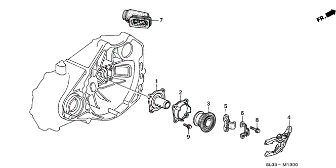 NSX 6MT CLUTCH RELEASE
