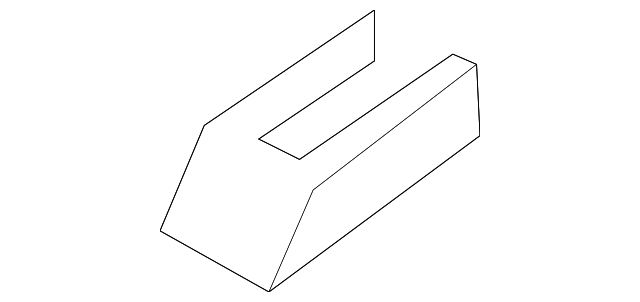 87509-9N00B Деталь TRACK END COVER, RIGHT