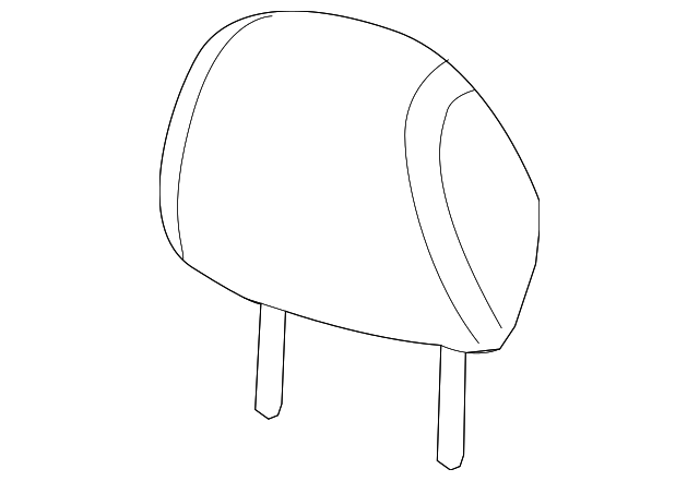 86400-9DC6D Деталь HEADREST, RIGHT