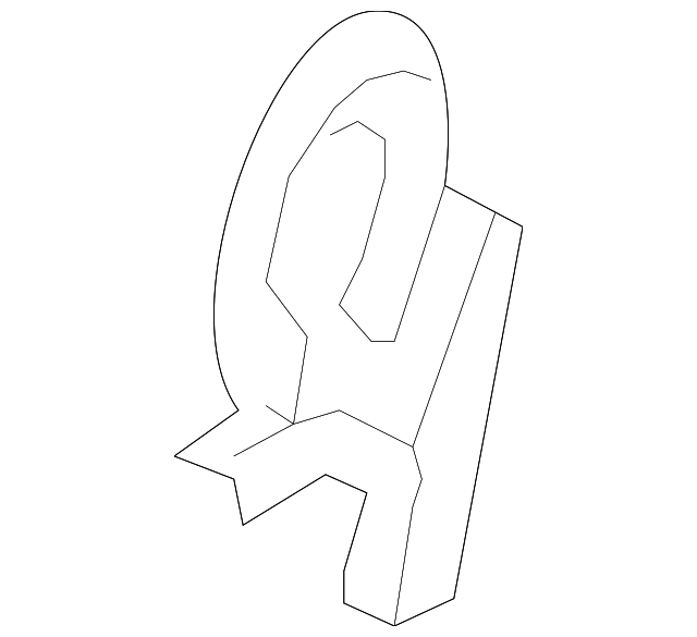 87456-9N10A Деталь RECLINE COVER, RIGHT