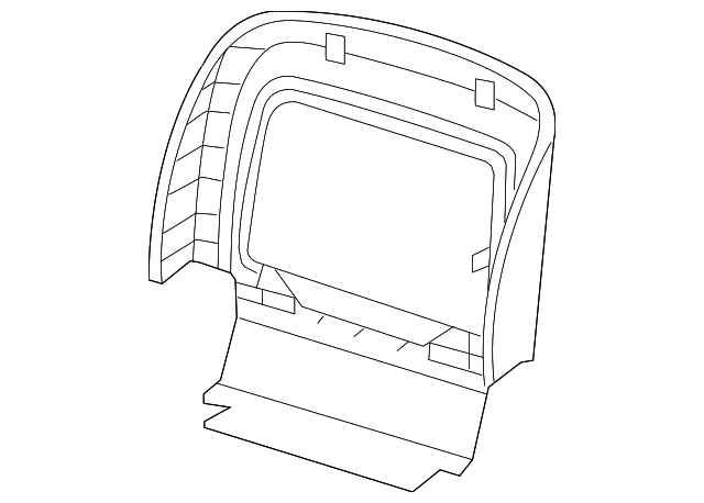 87640-9N10A Деталь REAR PANEL, RIGHT
