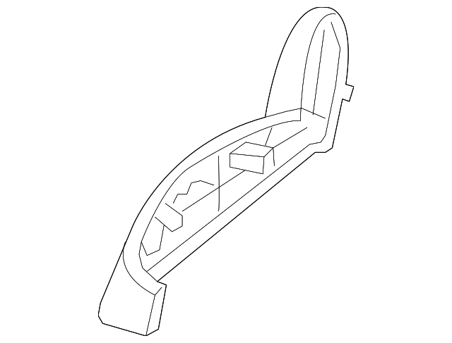 87330-9N10A Деталь SIDE COVER, RIGHT