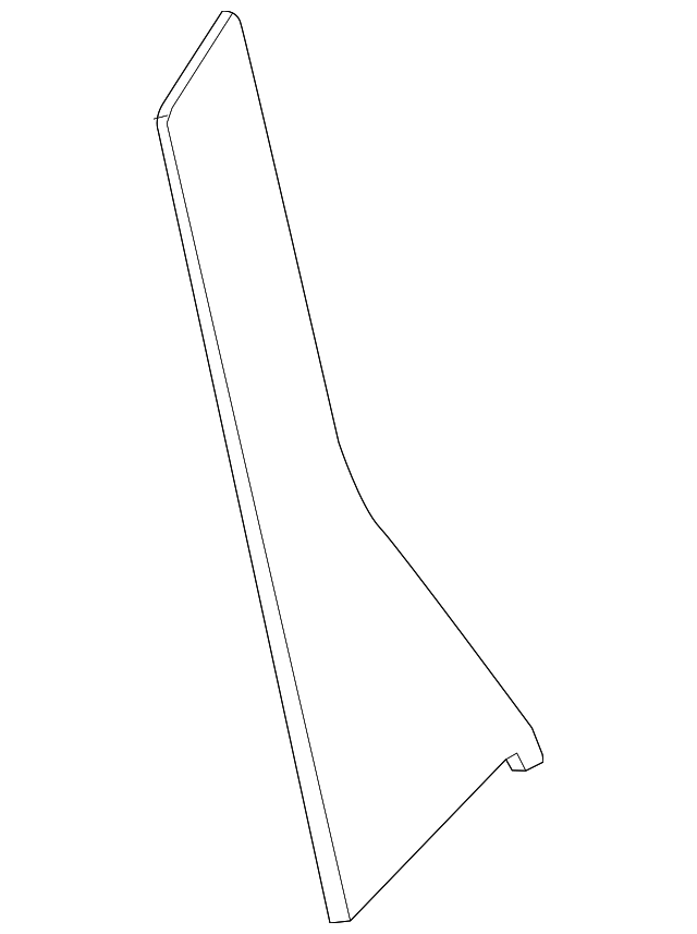 FT4Z-58255A34-B Деталь APPLIQUE, RIGHT