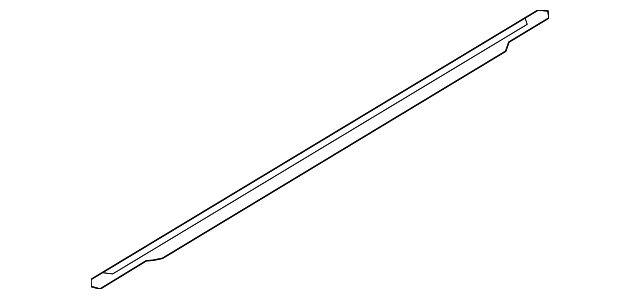 FT4Z-5825861-A Деталь BELT MOLDING, LEFT
