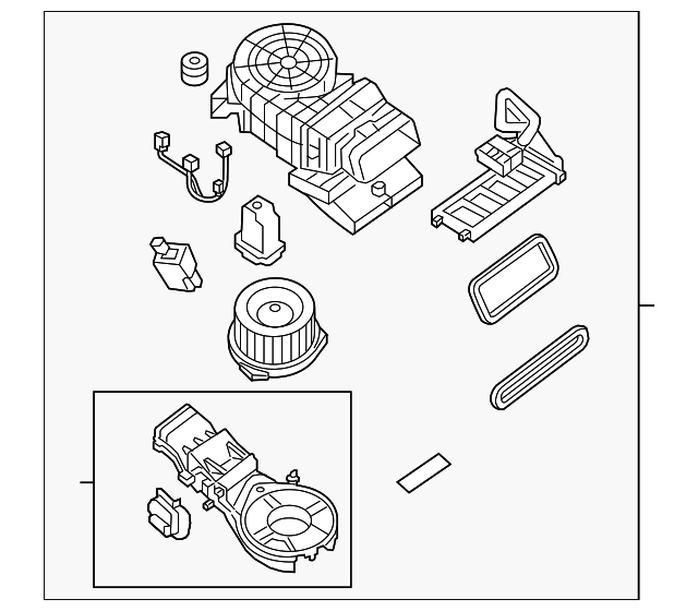 274133KA0A Деталь BLOWER ASSY