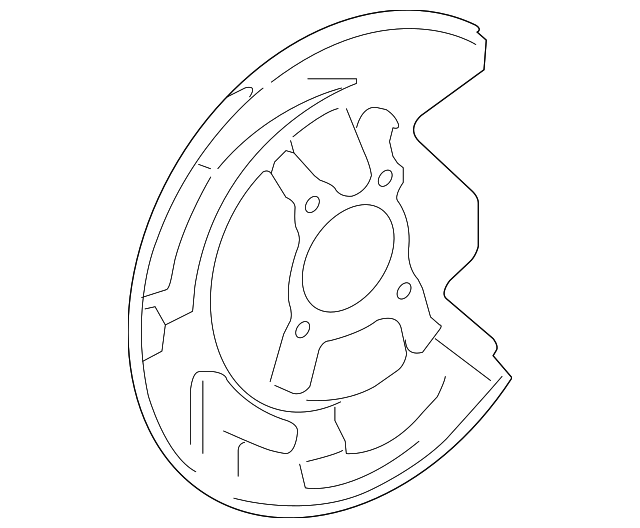 47782-30240 SPLASH SHIELD, LEFT