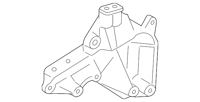12315-31090 Деталь REAR MOUNT BRKT