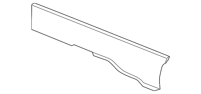 22922063 Деталь SIDE TRIM PANEL, RIGHT