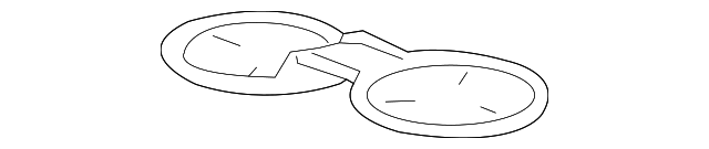 22936535 Деталь CUP HOLDER MAT