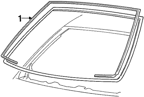 Crown Victoria REVEAL MOLDINGS 2
