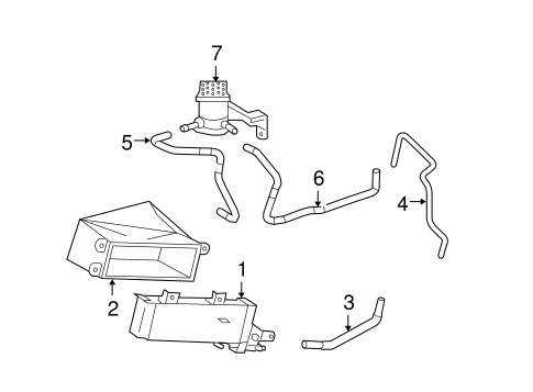 RX400h TRANS OIL COOLER
