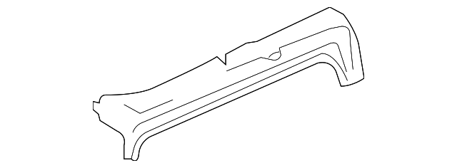 63650-TK8-A01ZZ EXTENSION, L. ROOF SIDE RAIL