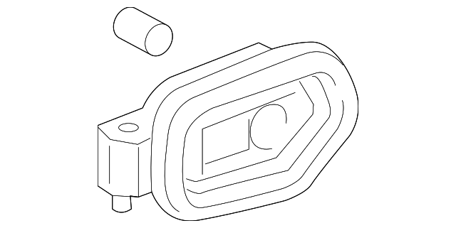 22900800 Деталь FUEL POCKET