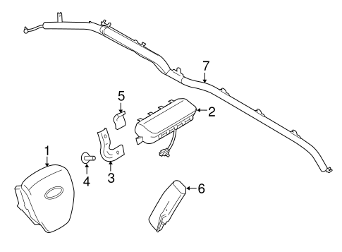 F-150 AIR BAG COMPONENTS