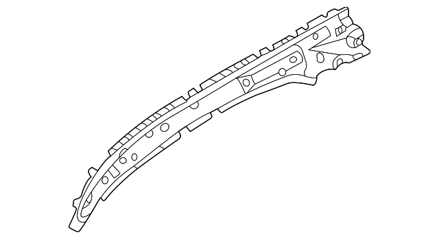 51525FE000 Деталь ROOF RAIL, RIGHT