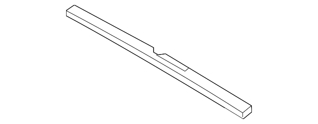 86437-1D001 LOWER W'STRIP