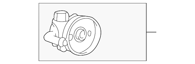 57100-38100 Деталь POWER STEERING PUMP
