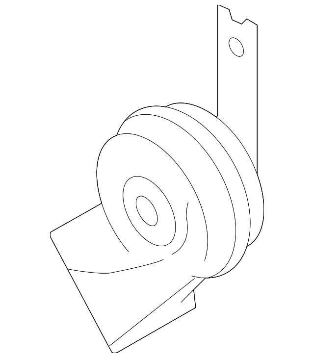 96621-2B200 Деталь HIGH NOTE HORN
