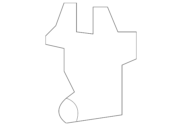 7B0-861-337-DX9 Деталь SUNSHADE HOOK, RIGHT