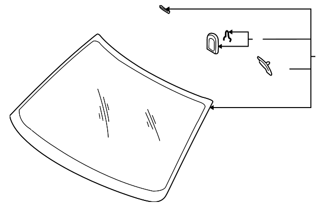 65009FE220 WINDSHIELD
