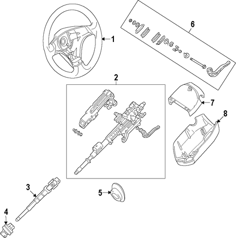 X4 STEERING COLUMN
