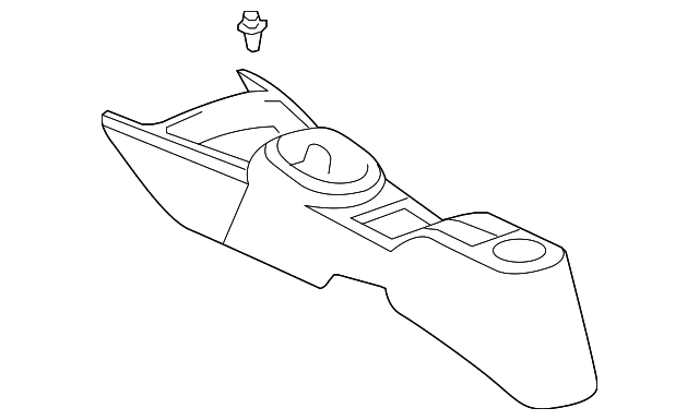 58910-52020-B0 Деталь CONSOLE