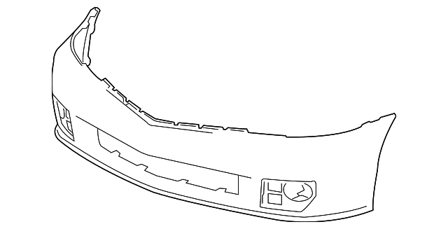 25844552 BUMPER COVER