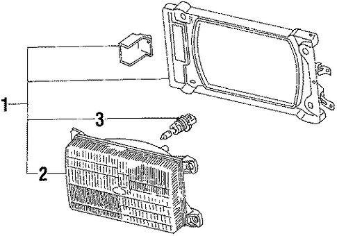 Quantum HEADLAMP COMPONENTS
