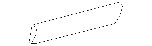 208-690-03-62-5205 Деталь BODY SIDE MLDG, LEFT