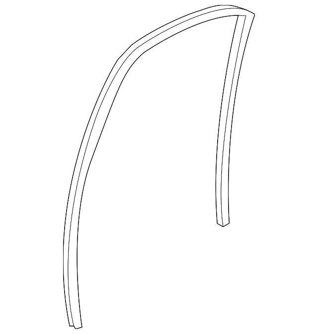 83540-3E000 Деталь RUN CHANNEL, RIGHT