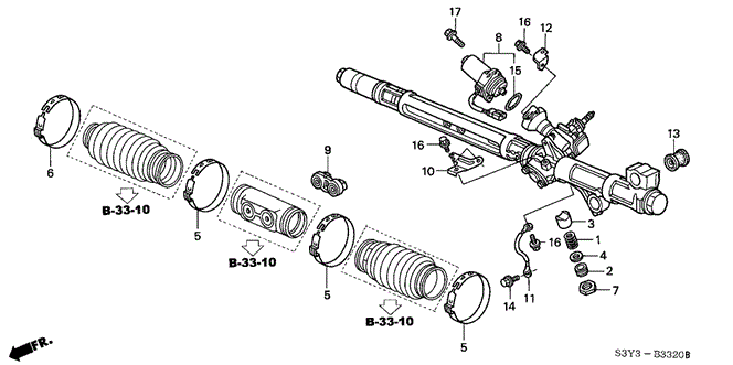 INSIGHT P.S. GEAR BOX COMPONENTS