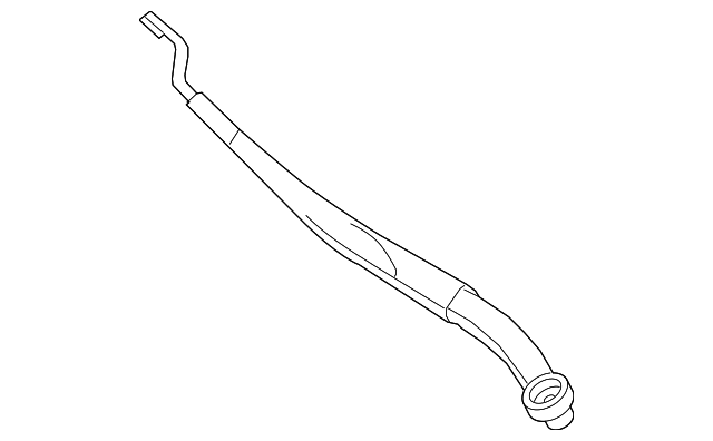 98321-3T000 WIPER ARM, RIGHT