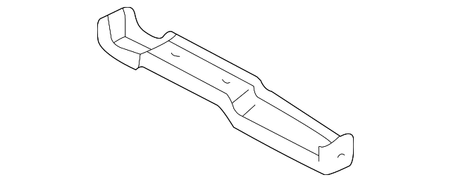 30021287 Деталь REAR CONSOLE REAR BRACKET