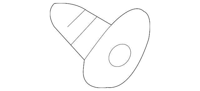 30020634 Деталь FRONT CONSOLE CLIP, LEFT