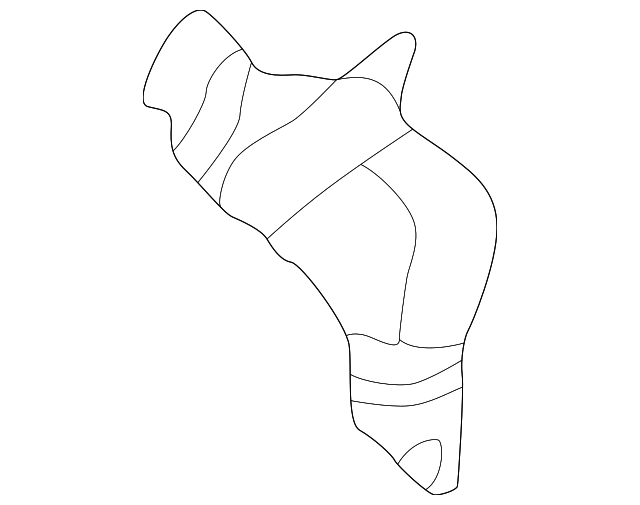 MR344389 Деталь CORNER PANEL, LEFT