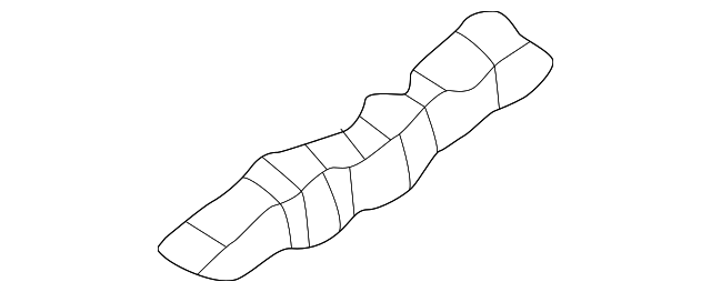 MR344387 Деталь QUARTER PANEL SUPPORT, LEFT