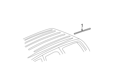 Tahoe EXTERIOR TRIM - ROOF