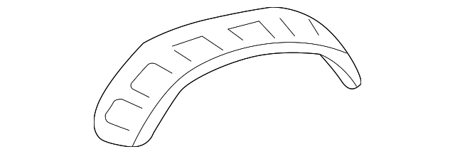 65636-0C040 Деталь WHEELHOUSE PANEL, LEFT