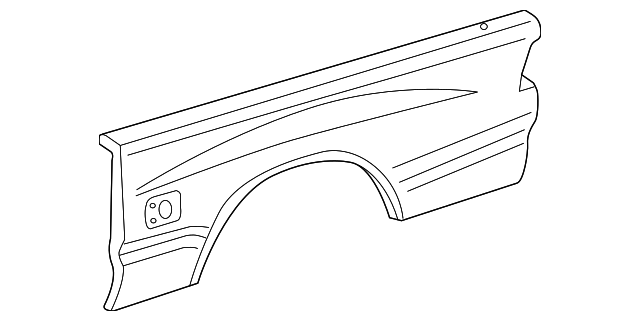 65816-0C060 Деталь OUTER PANEL, RIGHT