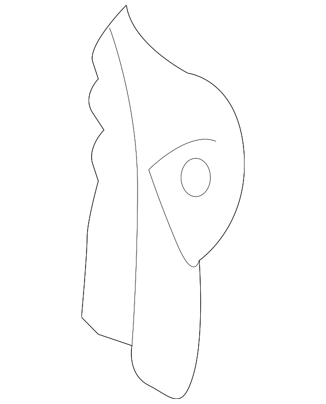 66101-0C050 Деталь END PANEL HINGE, RIGHT
