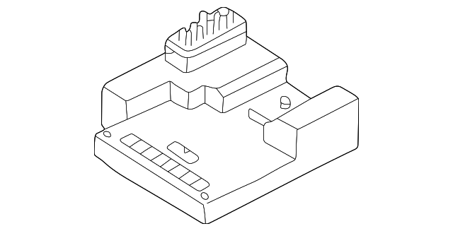 B2YD67650A Деталь CONTROL MODULE