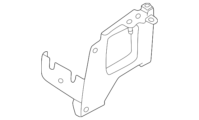BJ2E43310 Деталь MODULATOR BRACKET