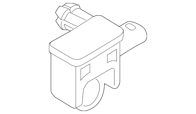 7P0-959-651 Деталь FT IMPACT SENSOR, RIGHT