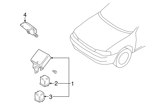 Impreza DAYTIME RUNNING LAMP COMPONENTS