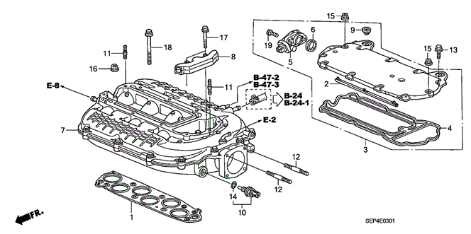 TL INTAKE MANIFOLD ('07)