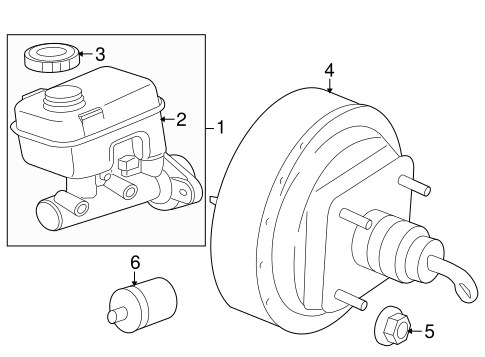 Raider MASTER CYLINDER - COMPONENTS ON DASH PANEL 2