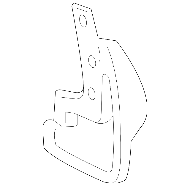 76625-06010-G0 Деталь MUD GUARD, RIGHT