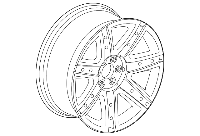 22934551 Деталь WHEEL, ALLOY